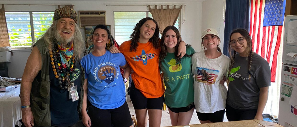 HIGHLAND ACADEMY DISPLAYS GOD’S LOVE WHILE SERVING IN HAWAII